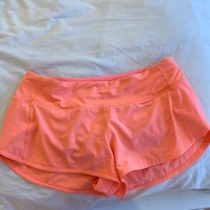 Womens speed up 2.5” lululemon short